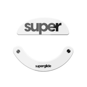 Superglide Glass Skates Pulsar Xlite White (Balti) Pakaitiniai Mouse feet