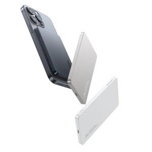 USAMS Powerbank indukcinis 5000mAh 20W PD Fast Charge baltos spalvos CY Series 5KCD23103 US-CD231 - Image 6