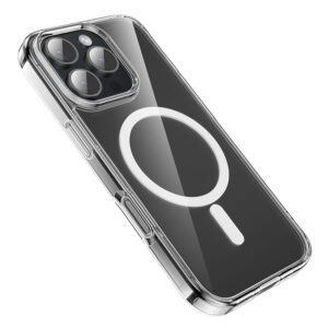 Borofone dėklas BI5 Ice Shield Magnetic Apple iPhone 16 Pro skaidrus - Image 4