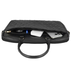 Wonder Briefcase Laptop 15-16 colių pico quilted black - Image 4