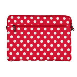Wonder nešiojamo kompiuterio dėklas 15-16 colių red polka-dot - Image 3
