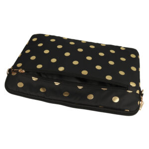 Wonder nešiojamo kompiuterio dėklas 13-14 colių gold polka-dot - Image 6