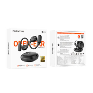Borofone TWS Bluetooth ausinės BW66 Oriole juodos spalvos - Image 5