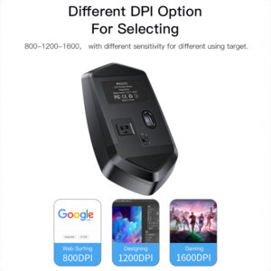 Yesido pelė kompiuteriui KB16 wireless black - Image 7