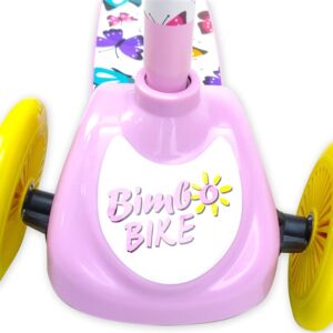 Vaikiškas paspirtukas Bimbo Bike, geltonas/rožinis - Image 3
