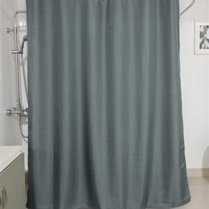 Vonios užuolaida Ridder 4037307-00, pilka, 200 cm x 180 cm - Image 1