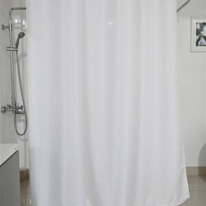 Vonios užuolaida Ridder, balta, 200 cm x 180 cm - Image 1