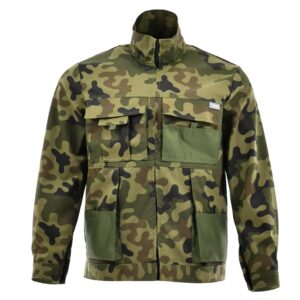 Švarkas Sara Workwear, žalia, medvilnė/poliesteris, XXL