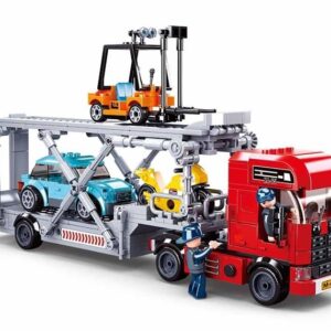 Konstruktorius Sluban Car Transporter M38-B0880, plastikas - Image 3