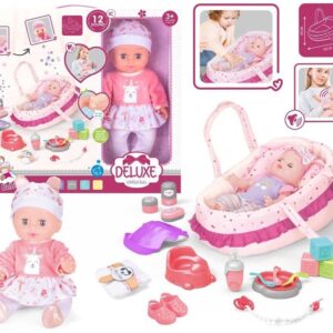 Lėlė - kūdikis Lovely Doll WZB8806-3, 36 cm - Image 3