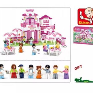 Konstruktorius Sluban Restaurant M38-B0150, plastikas - Image 3