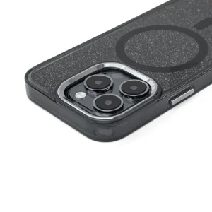 Wozinsky Glitter su Mag Safe Samsung Galaxy S24 FE - dėklas telefonui juodos spalvos su Glitter - Image 5