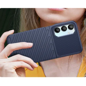 Thunder Samsung Galaxy A56/A36 silicone armored cover - dėklas telefonui mėlynos spalvos - Image 4