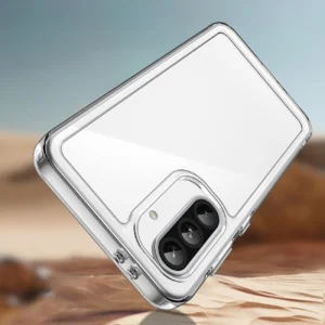 Outer Space Samsung Galaxy A56 Cover with Flexible Frame - dėklas telefonui skaidrus - Image 2