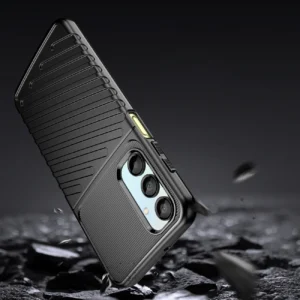 Thunder Samsung Galaxy A26 Silicone Armored Cover - dėklas telefonui juodos spalvos - Image 5