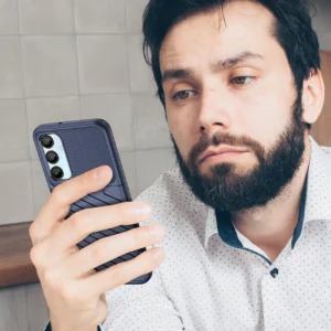 Thunder Samsung Galaxy A26 silicone armored cover - dėklas telefonui mėlynos spalvos - Image 5