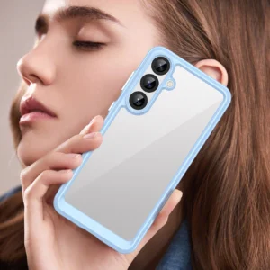 Outer Space Samsung Galaxy A36 Cover with Flexible Frame - dėklas telefonui mėlynos spalvos - Image 5