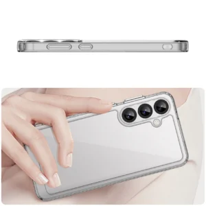 Outer Space Samsung Galaxy A36 Cover with Flexible Frame - dėklas telefonui skaidrus - Image 3