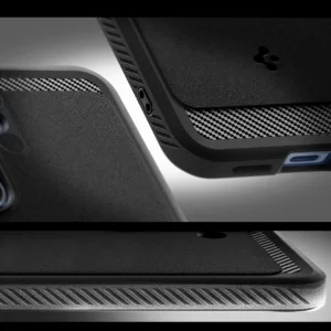 Spigen Rugged Armor Mag MagSafe Samsung Galaxy S25 - Matte dėklas telefonui juodos spalvos - Image 7