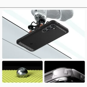 Spigen Rugged Armor Mag MagSafe Samsung Galaxy S25 - Matte dėklas telefonui juodos spalvos - Image 3