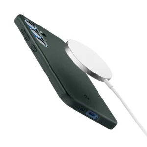 Spigen Thin Fit Mag Samsung Galaxy S25 - dėklas telefonui žalios spalvos - Image 6