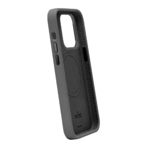 Puro Icon Mag Pro silikoninis MagSafe su Metal Buttons Apple iPhone 15 Plus - dėklas telefonui juodos spalvos - Image 2