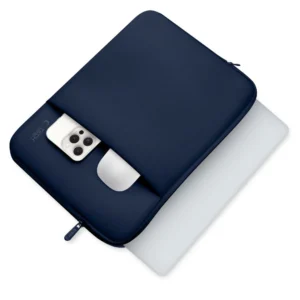 Tech-Protect Neoprene dėklas nešiojamam kompiuteriui 14" - mėlynos spalvos - Image 5