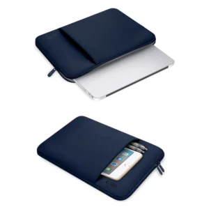 Tech-Protect Neoprene dėklas nešiojamam kompiuteriui 14" - mėlynos spalvos - Image 6
