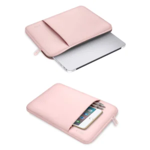 Tech-Protect Neoprene dėklas nešiojamam kompiuteriui 15-16" - rožinės spalvos - Image 7