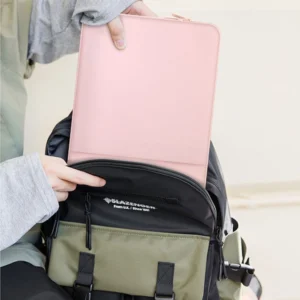 Tech-Protect Neoprene dėklas nešiojamam kompiuteriui 15-16" - rožinės spalvos - Image 8
