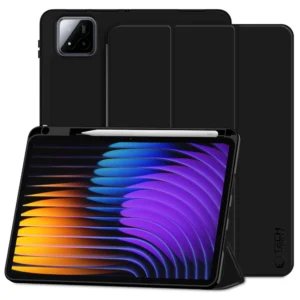TechProtect SmartCase Pen case for Xiaomi Pad 7 / 7 Pro - dėklas planšetiniam kompiuteriui juodos spalvos