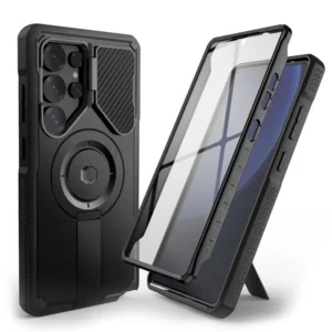 Tech-Protect Kevlar MagSafe+ Samsung Galaxy S25 Ultra - dėklas telefonui juodos spalvos