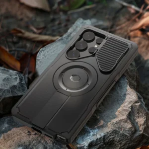 Tech-Protect Kevlar MagSafe+ Samsung Galaxy S25 Ultra - dėklas telefonui juodos spalvos - Image 7