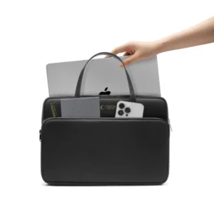 Tech-Protect krepšys skirtas 15-16" Laptop - juodos spalvos - Image 5