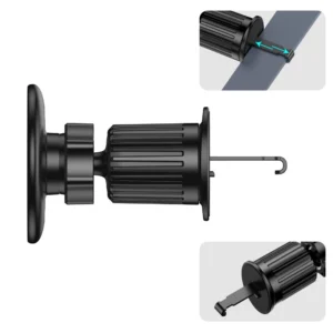 Tech-Protect N58 Magnetic MagSafe Car Air Vent Mount Holder - juodos spalvos - Image 3