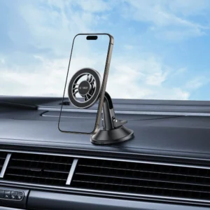 Tech-Protect N56 Magnetic MagSafe Car Holder for Cockpit, Windshield Mount - juodos spalvos - Image 3