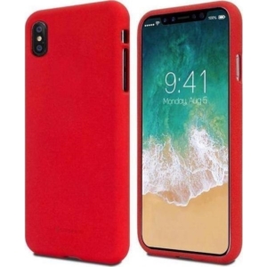 Mercury Soft Samsung A22 5G A226 dėklas telefonui raudonos spalvos