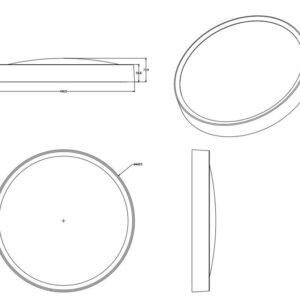 ŠVIEST TVIRT MUSURITA 98604 33W LED D44 - Image 3
