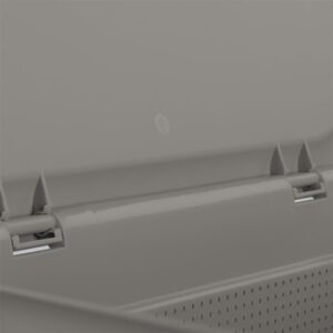 Skalbinių dėžė BRISEN, 50 l, kapučino spalvos - Image 3