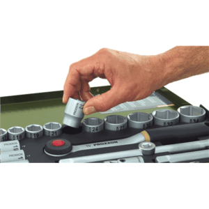 GALVUČIŲ KOMPLEKTAS; 3/8; 65 vnt.; 23112 - Image 5