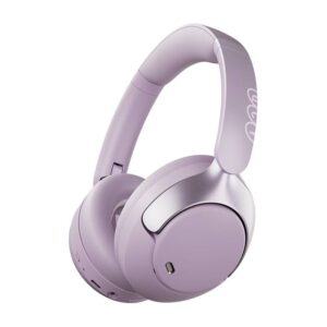 QCY H3 pro ANC belaidės ausinės violetinės spalvos - Image 3
