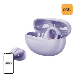 QCY Crossky Clip T33 ausinės violetinės spalvos