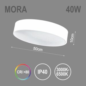 Kabamasis šviestuvas TOPE MORA, 40 W, LED - Image 3