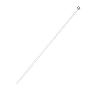 Laidų tvirtinimo dirželis Elematic, 2,6 x 160 mm, baltas - Image 2