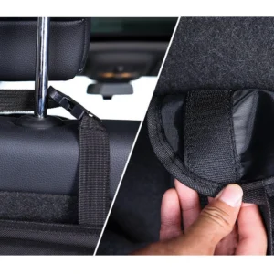 Car organizer the rear seat backrest the trunk juodos spalvos - Image 6