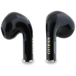 Ausinės TWS Guess Glossy Effect Printed Classic Logo & Charm juodos spalvos - Image 5