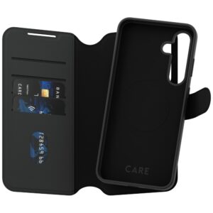 CARE by PanzerGlass Feature Tango 2w1 Wallet Samsung Galaxy S25 Plus dėklas telefonui juodos spalvos - Image 4