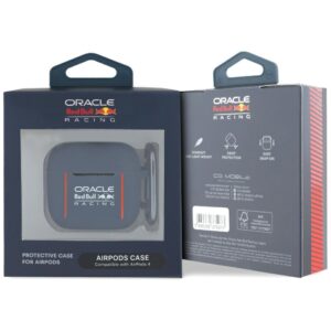 Red Bull Silicone Logo & Lines AirPods 4 mėlynos spalvos - Image 3