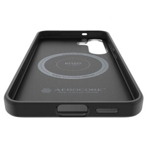 Samsung Spigen Enzo Aramid Magnet Galaxy S25 dėklas telefonui juodos spalvos - Image 6