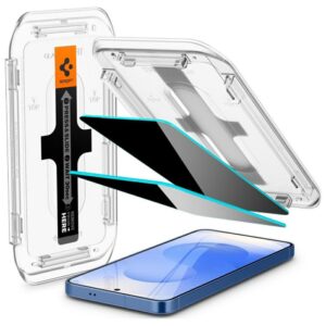 Apsauginis stiklas su privatumo filtru Spigen Glas.TR EZ FIT HD Privacy Samsung Galaxy S24/S25 2vnt - Image 8